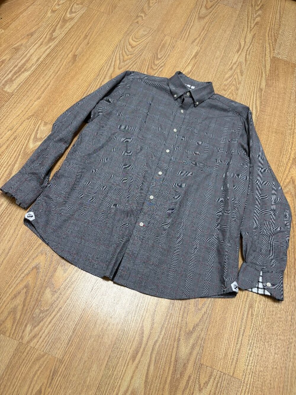 Cremieux Men's Button Down Collared Shirt Long Sleeve Size Large